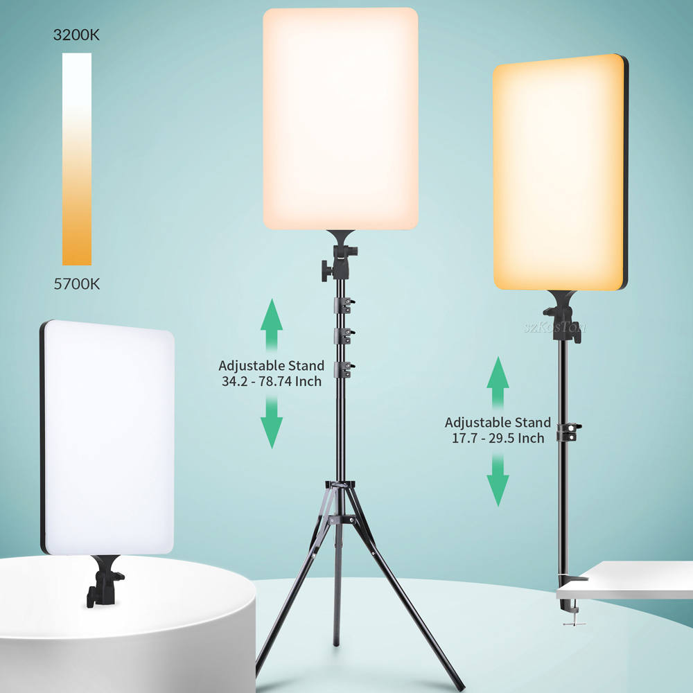 Zoom Lighting Kit - لوحة إضاءة ستوديو صور LED محمولة