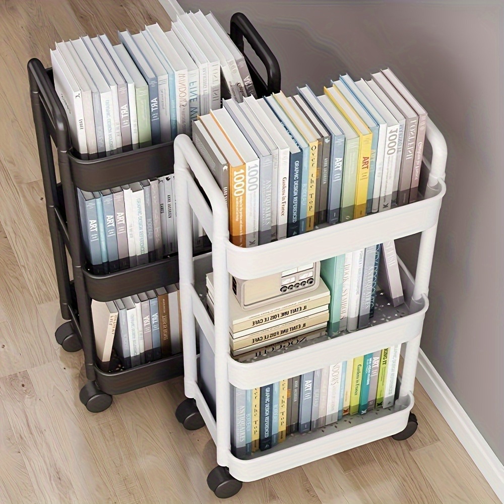 Rolling File Cart - رف تخزين عربة قابل للفصل متعدد