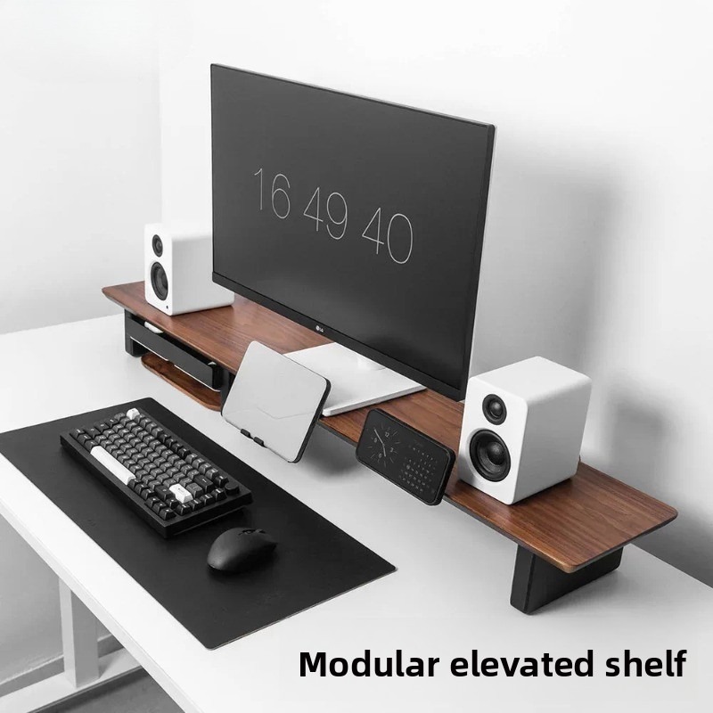 حامل شاشة R1 معياري من الخشب ا - مراجعة Monitor Riser Stand وسعره