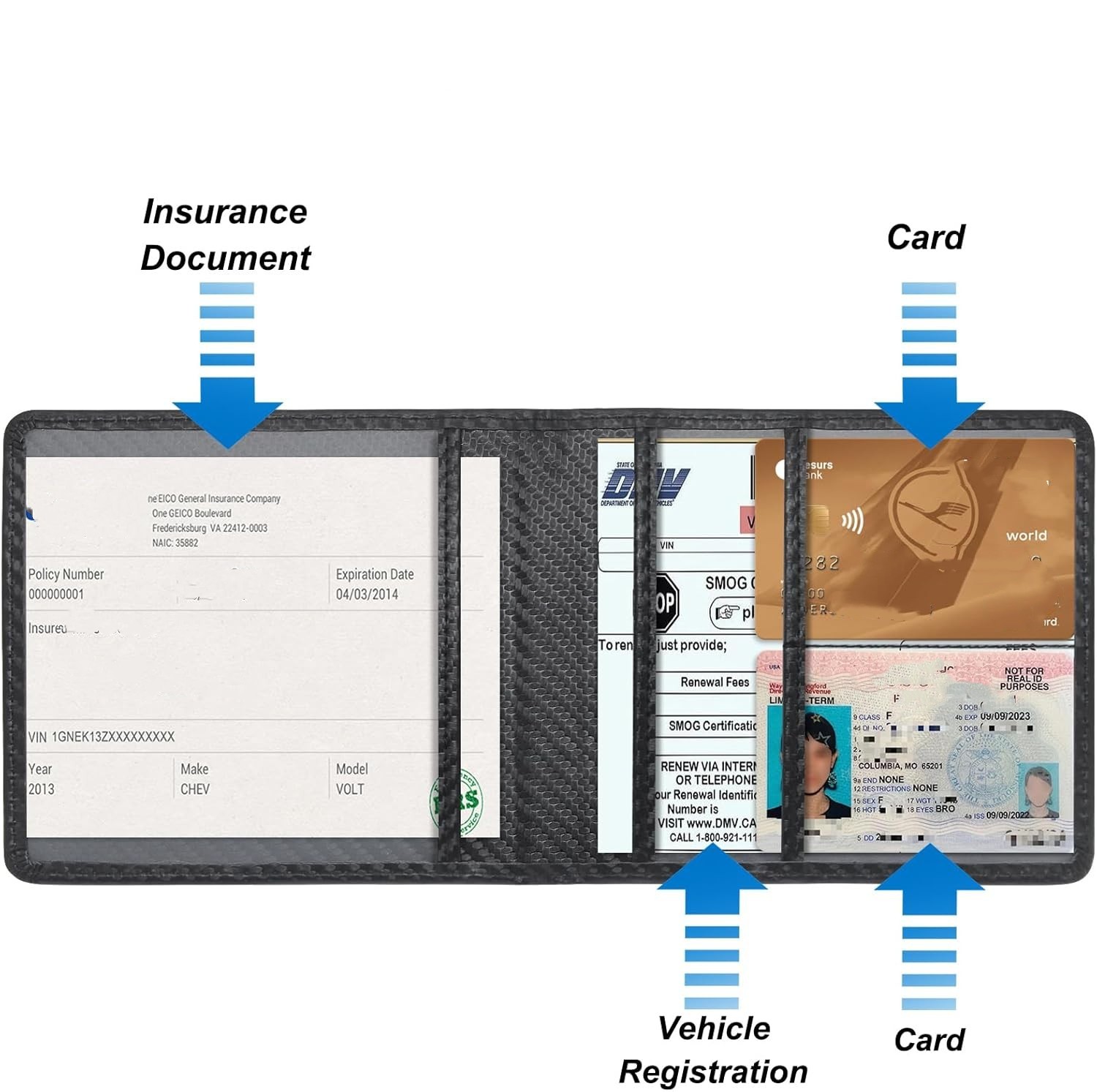 حامل بطاقة تسجيل السيارة والتأ - مراجعة Rolling File Cart وسعره
