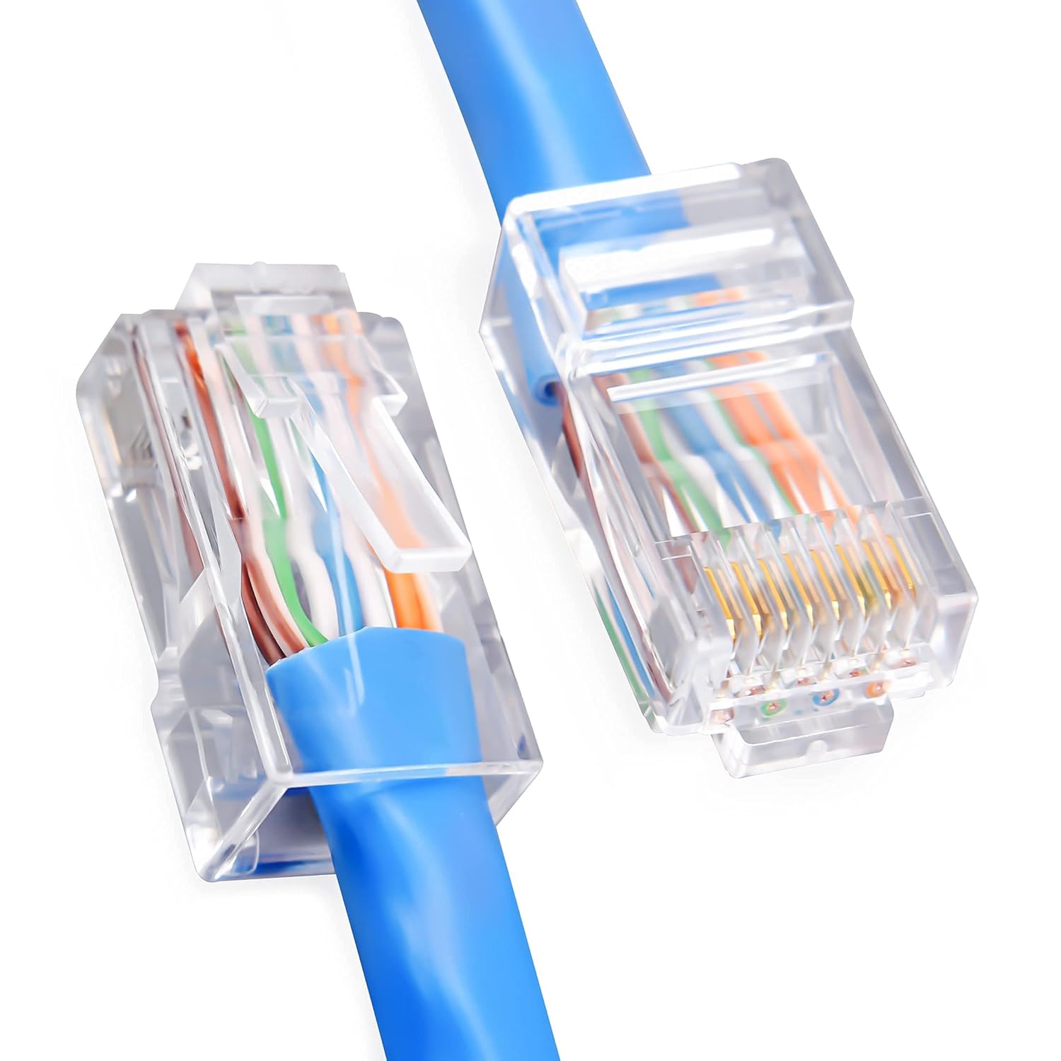 موصل كابل إيثرنت Cat5e غير معز - مراجعة Home Office Contact وسعره
