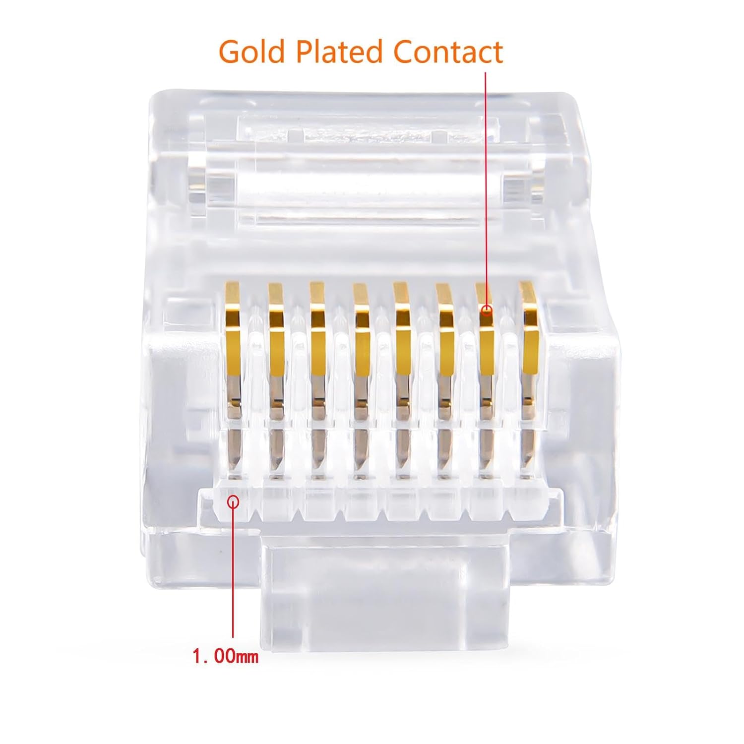 موصل كابل إيثرنت Cat5e غير معز - مراجعة Home Office Contact وسعره