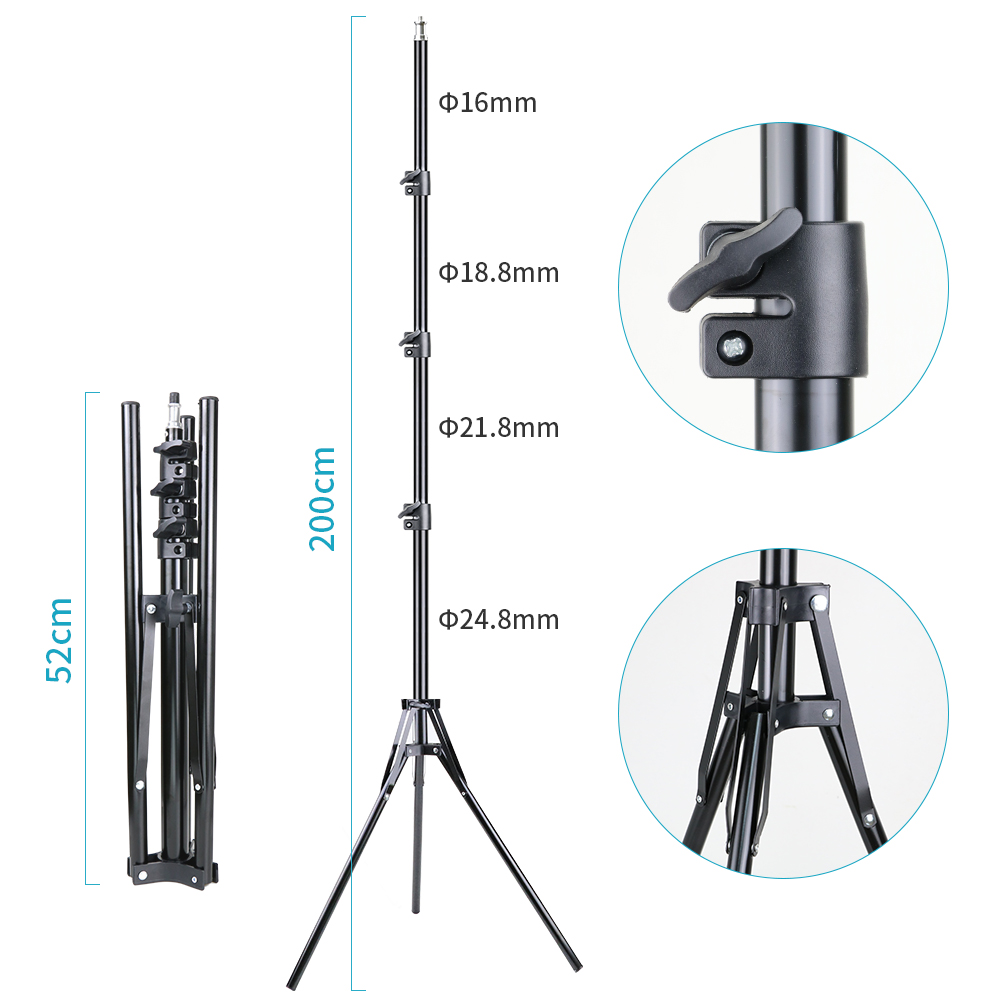 لوحة إضاءة ستوديو صور LED محمو - مراجعة Zoom Lighting Kit وسعره