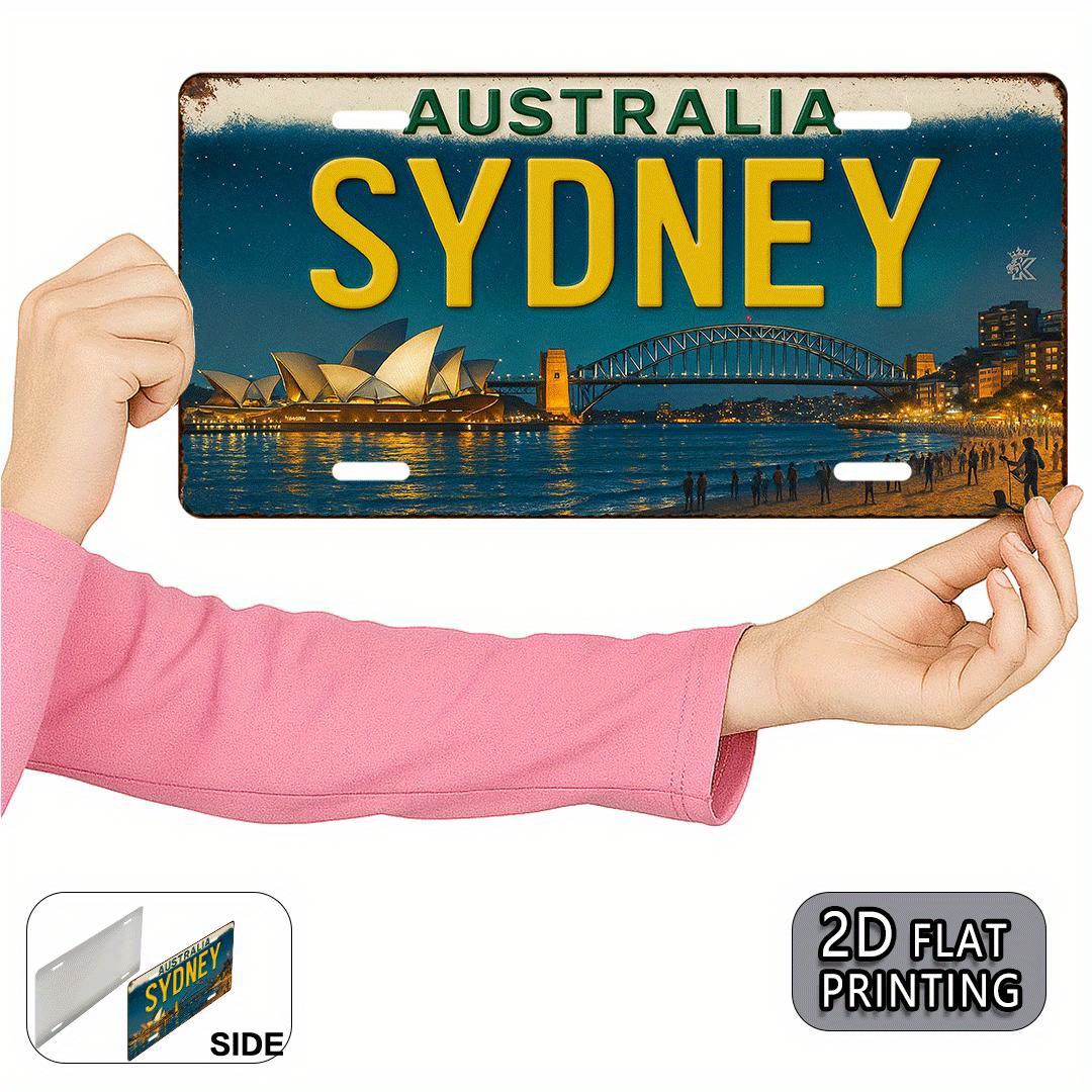 لافتة معدنية على شكل لوحة ترخي - مراجعة Home Office Australia وسعره